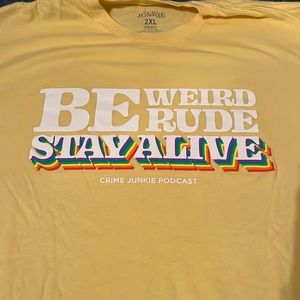 Crime Junkie T-Shirt, NWOT